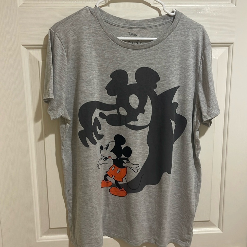Halloween Mickey Mouse T shirt, Ghost Shadow